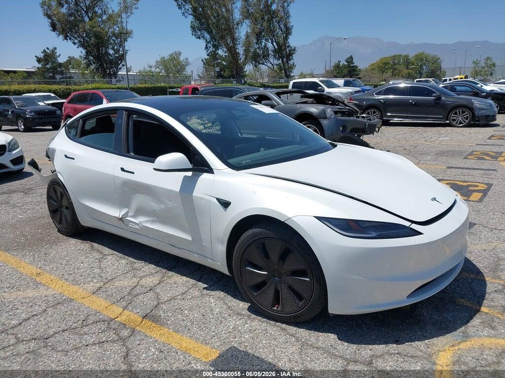 5YJ3E1EA7RF786206 2024 TESLA MODEL 3 photo no. 1