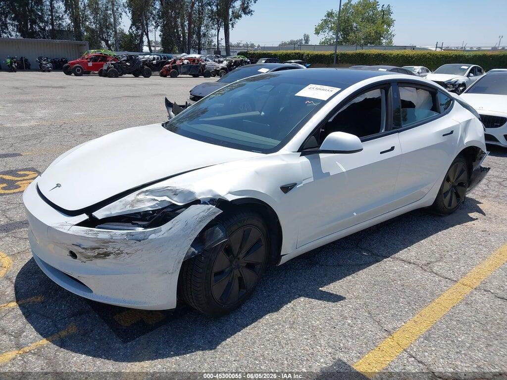 5YJ3E1EA7RF786206 2024 TESLA MODEL 3 photo no. 2