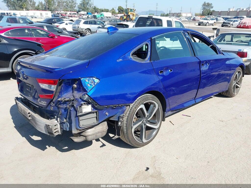 1HGCV2F37KA010793 2019 HONDA ACCORD photo no. 4