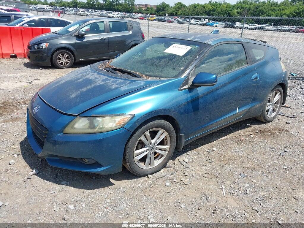 JHMZF1C62BS007386 2011 HONDA CR-Z photo no. 2