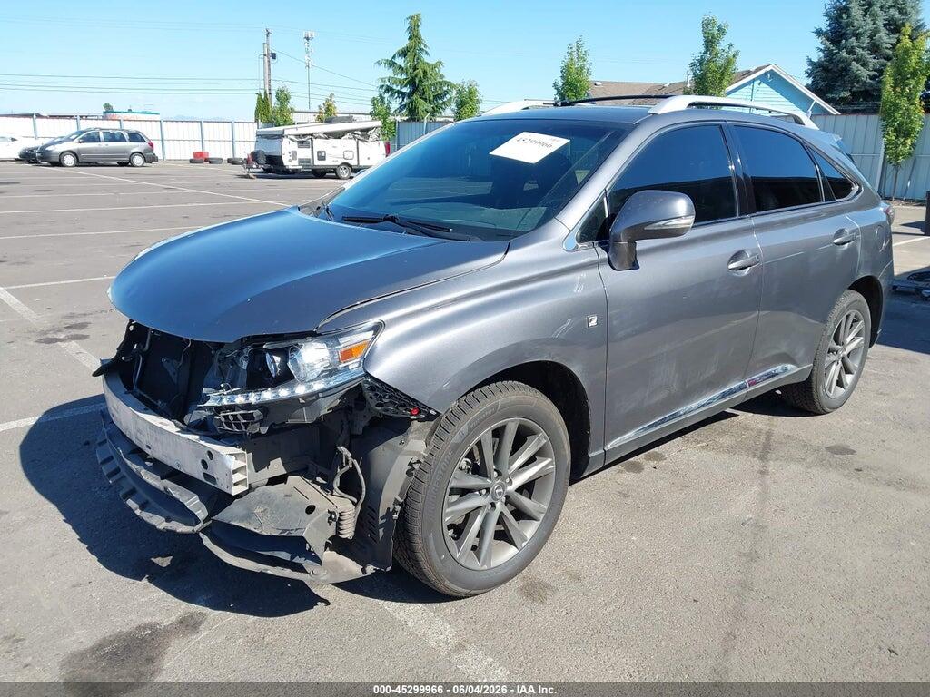 2T2BK1BA9EC243636 2014 LEXUS RX 350 photo no. 2
