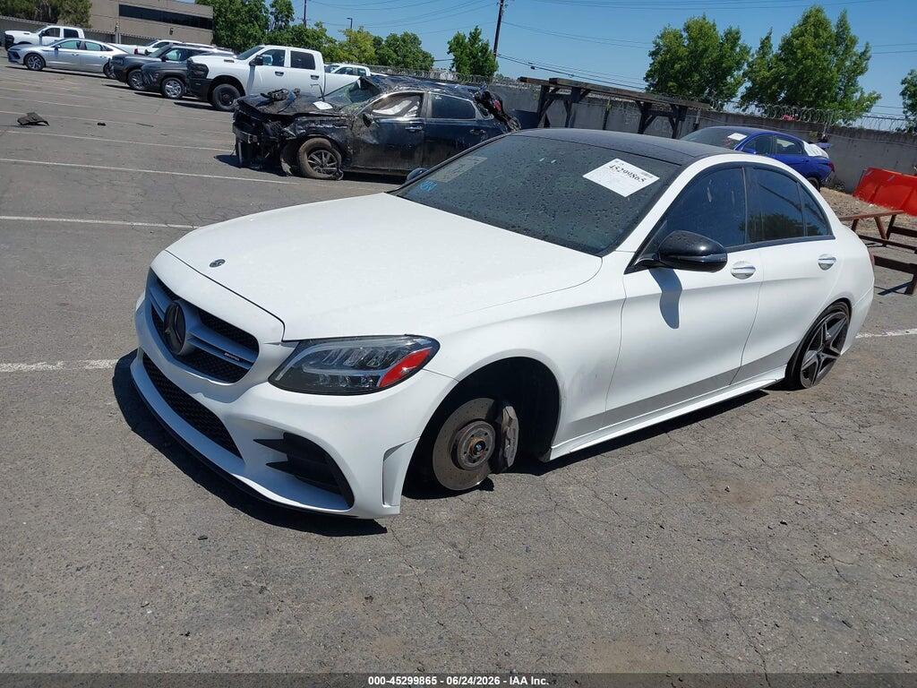 55SWF6EB4KU312105 2019 MERCEDES-BENZ AMG C 43 photo no. 2