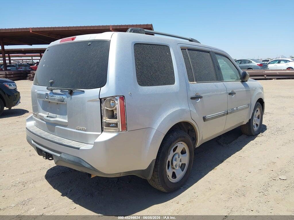 5FNYF4H23EB033792 2014 HONDA PILOT photo no. 4