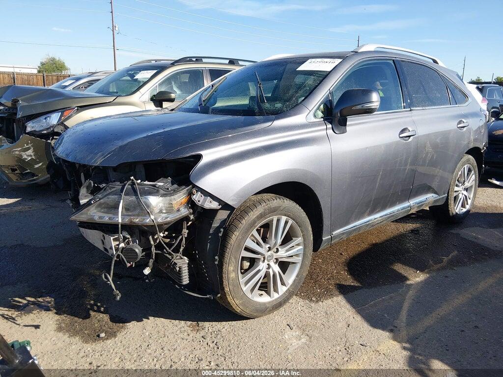 2T2BC1BA5FC001909 2015 LEXUS RX 450H photo no. 2