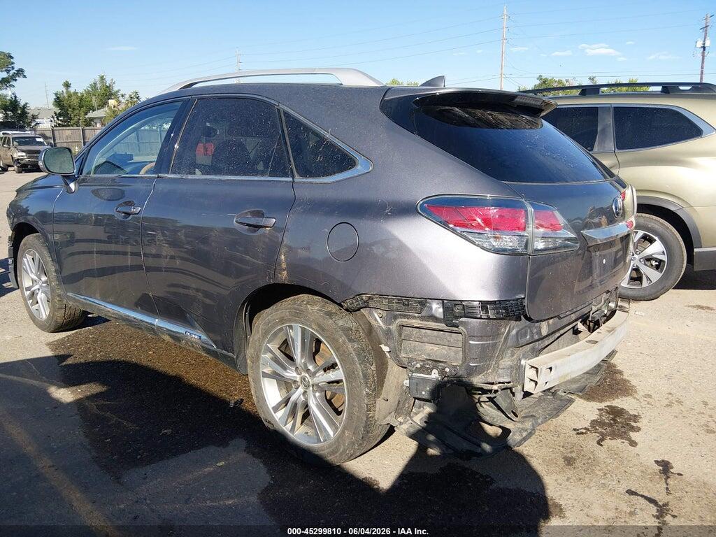 2T2BC1BA5FC001909 2015 LEXUS RX 450H photo no. 3