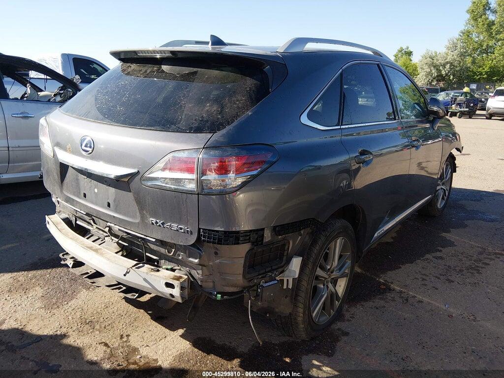 2T2BC1BA5FC001909 2015 LEXUS RX 450H photo no. 4
