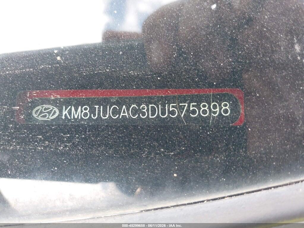 KM8JUCAC3DU575898 2013 HYUNDAI TUCSON photo no. 9