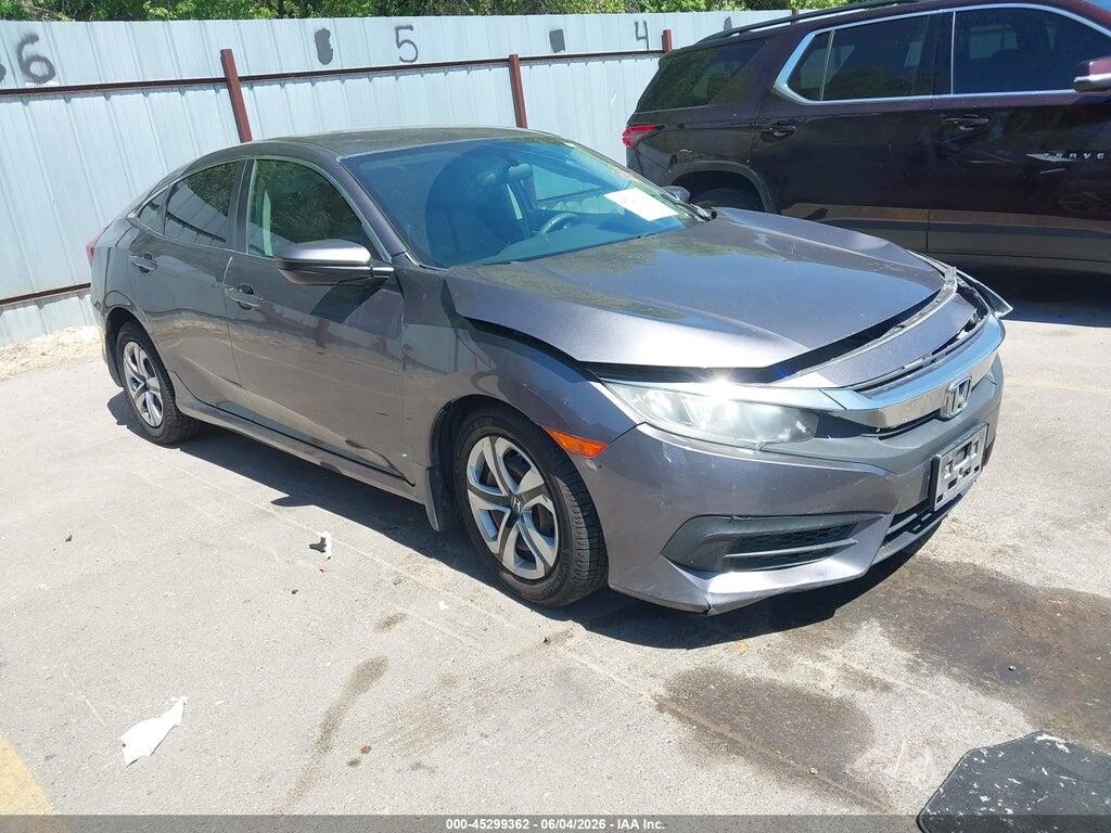 19XFC2F55GE012968 2016 HONDA CIVIC photo no. 1