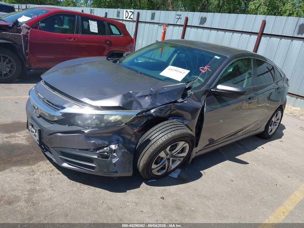 19XFC2F55GE012968 2016 HONDA CIVIC photo no. 2