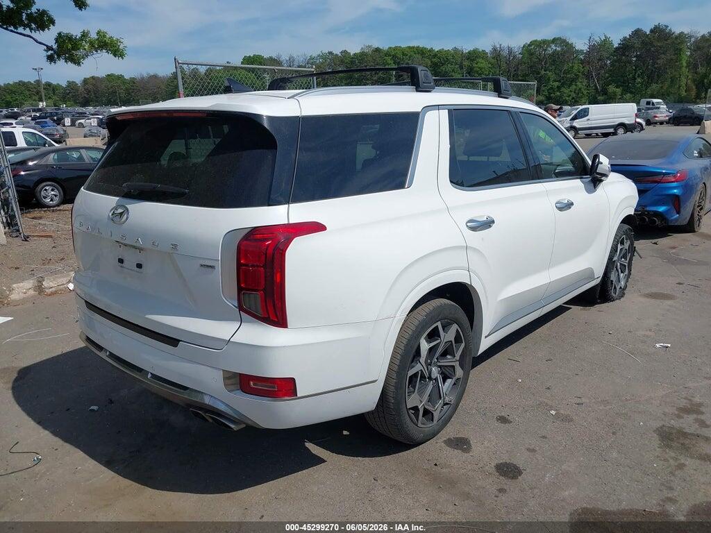 KM8R7DHE5NU384136 2022 HYUNDAI PALISADE photo no. 4