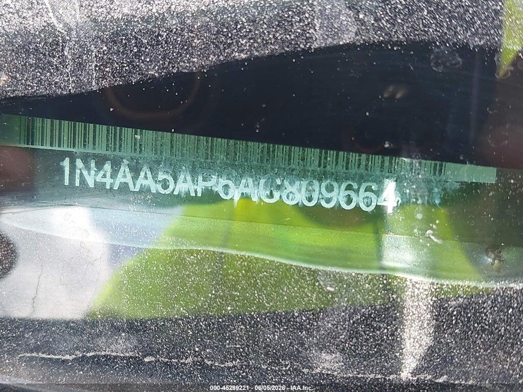 1N4AA5AP6AC809664 2010 NISSAN MAXIMA photo no. 9