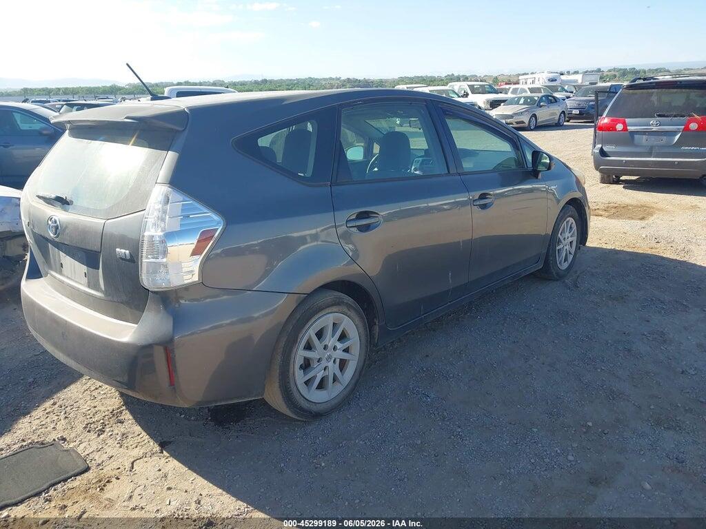JTDZN3EU3E3317900 2014 TOYOTA PRIUS V photo no. 4