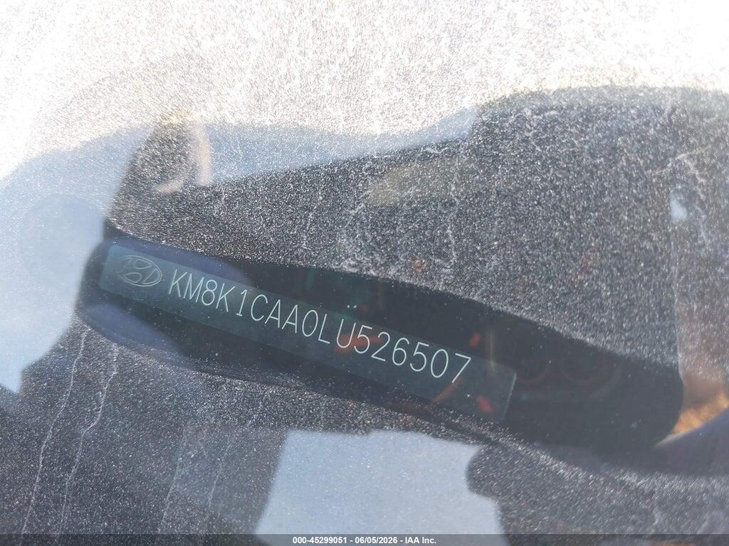 KM8K1CAA0LU526507 2020 HYUNDAI KONA photo no. 9