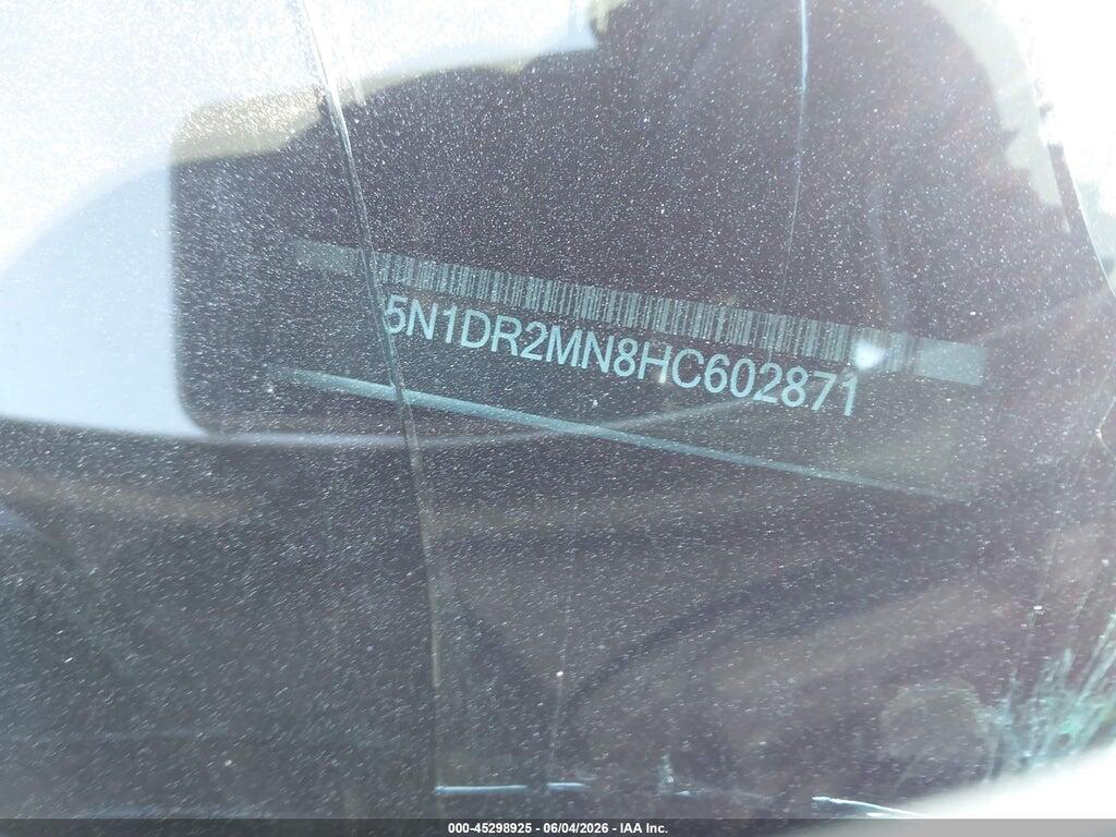 5N1DR2MN8HC602871 2017 NISSAN PATHFINDER photo no. 9