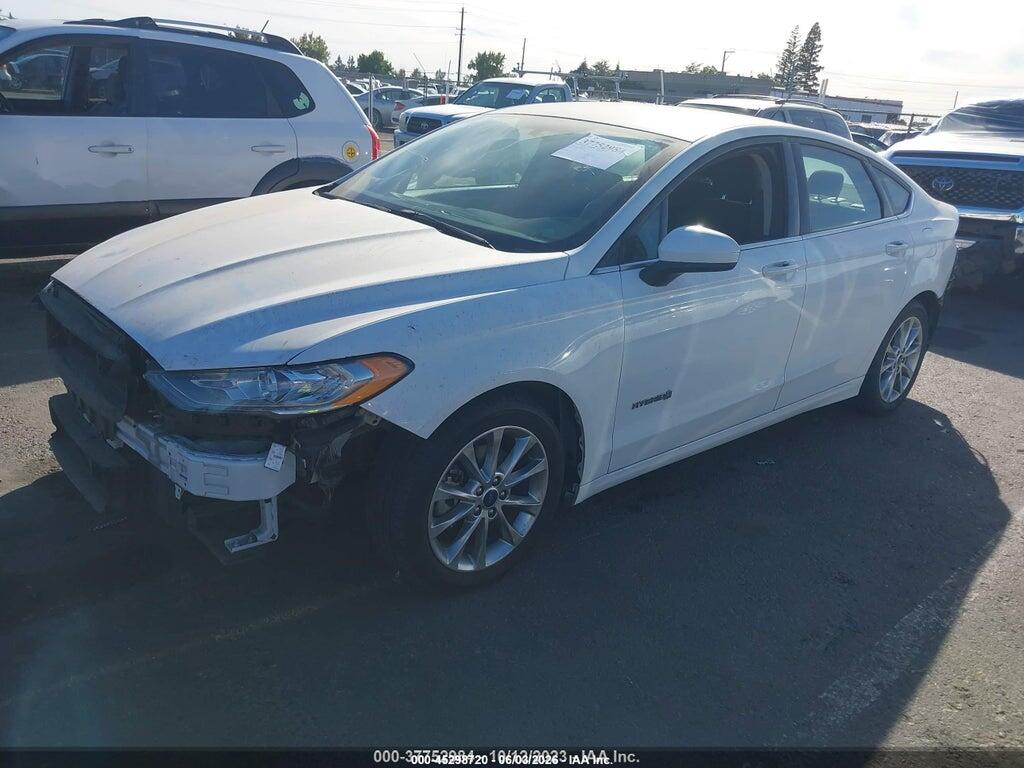 3FA6P0LU5HR324275 2017 FORD FUSION HYBRID photo no. 2