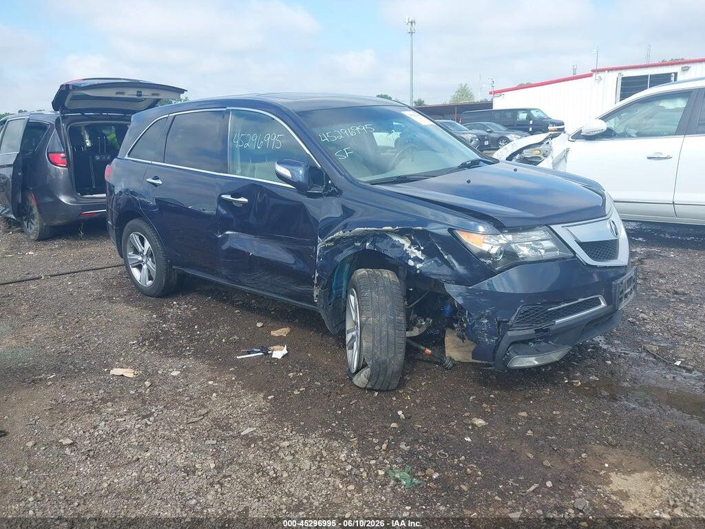 2HNYD2H21CH530481 2012 ACURA MDX photo no. 1