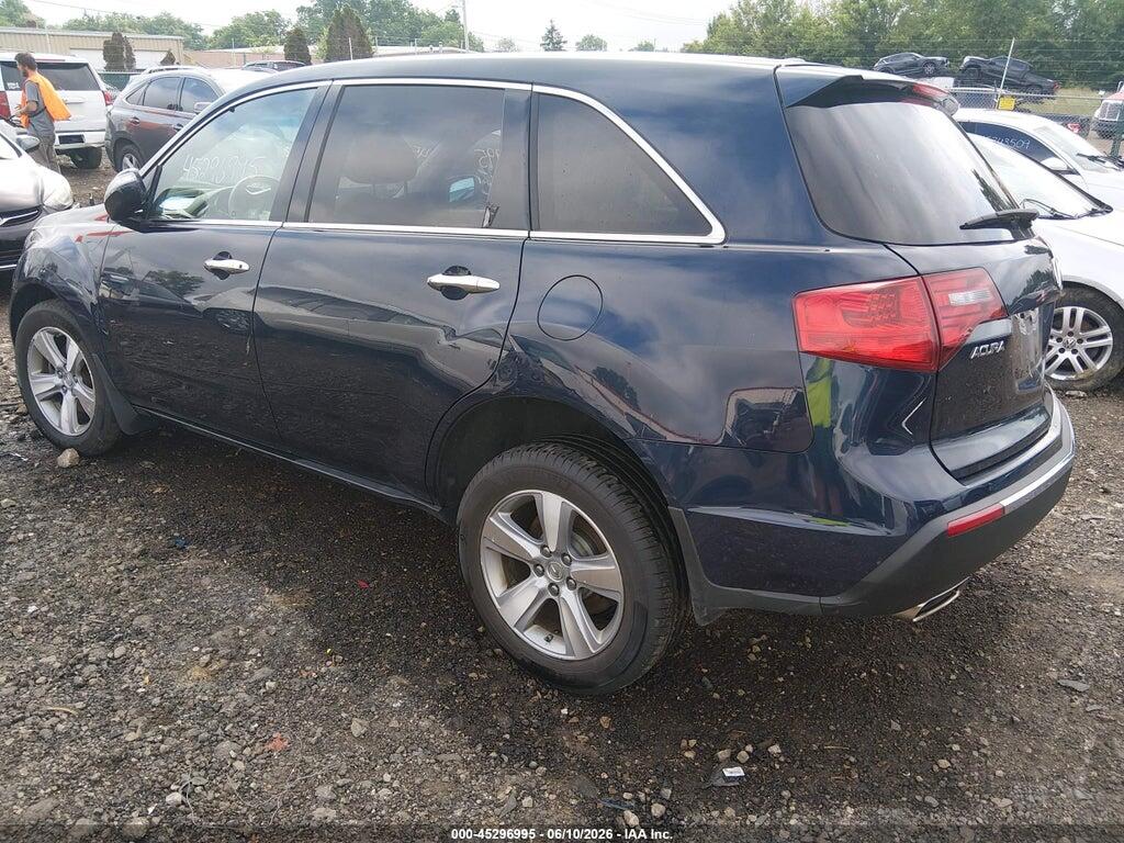 2HNYD2H21CH530481 2012 ACURA MDX photo no. 3