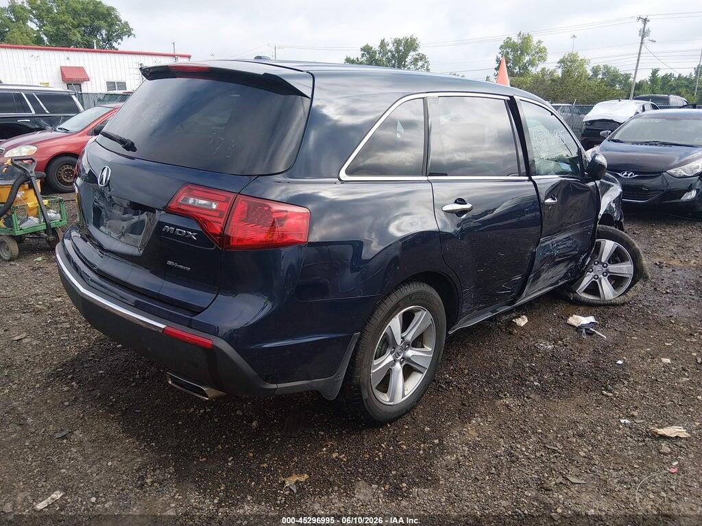 2HNYD2H21CH530481 2012 ACURA MDX photo no. 4