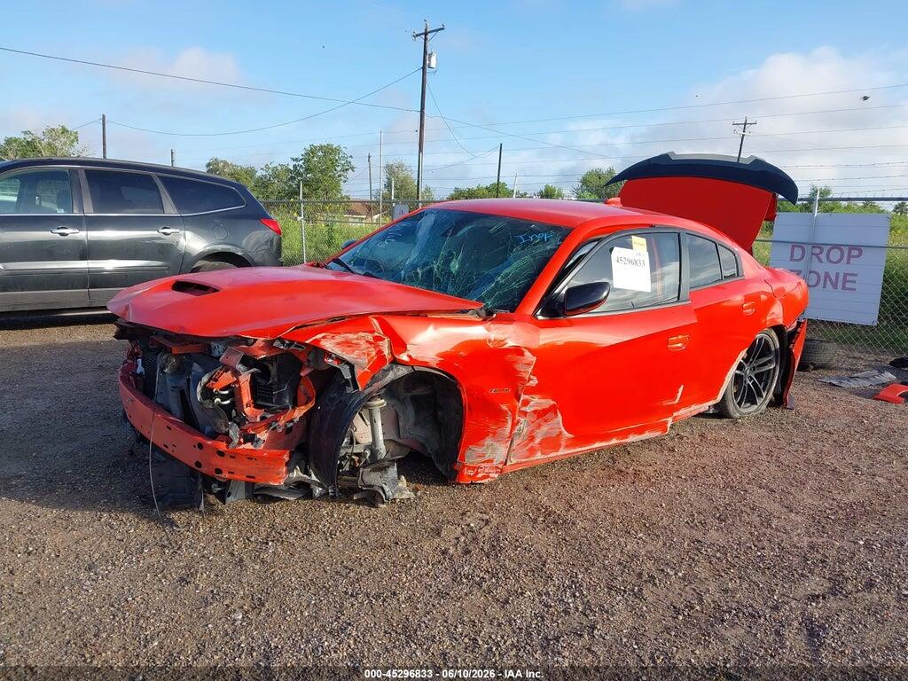 2C3CDXCT6KH722155 2019 DODGE CHARGER photo no. 2