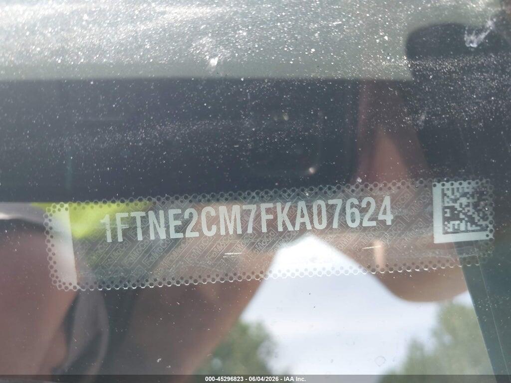 1FTNE2CM7FKA07624 2015 FORD TRANSIT-150 photo no. 9