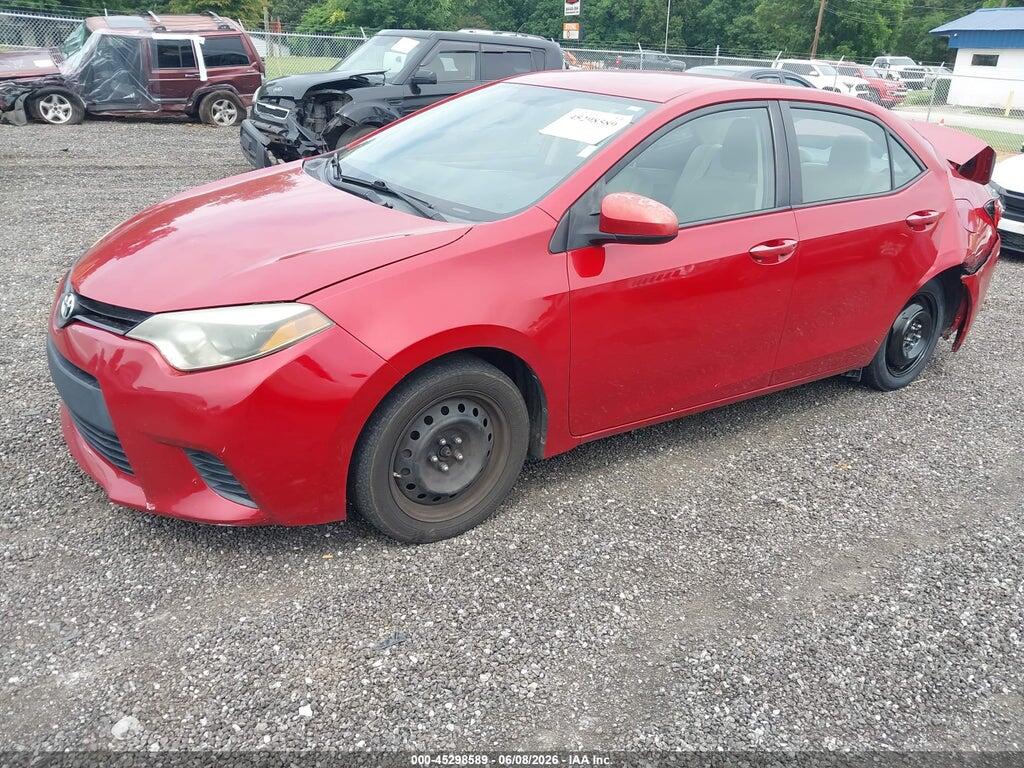 2T1BURHE0EC109508 2014 TOYOTA COROLLA photo no. 2