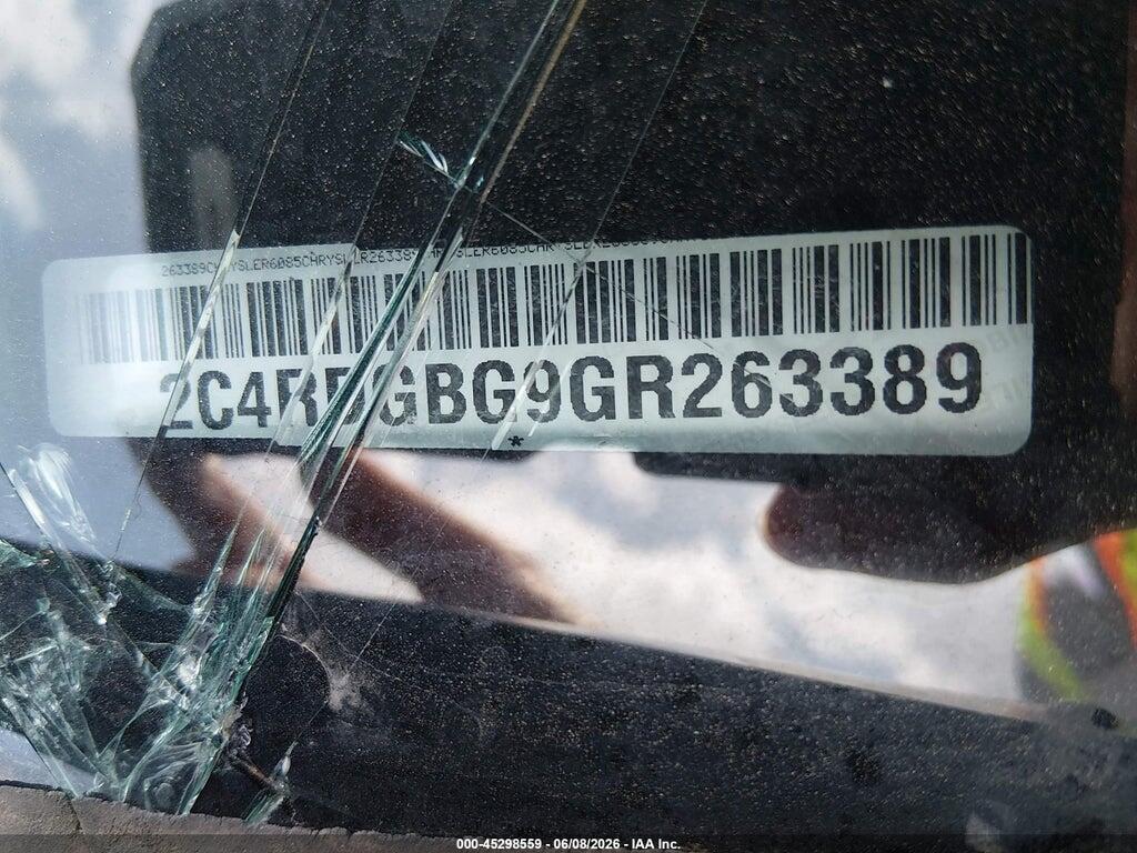2C4RDGBG9GR263389 2016 DODGE GRAND CARAVAN photo no. 9