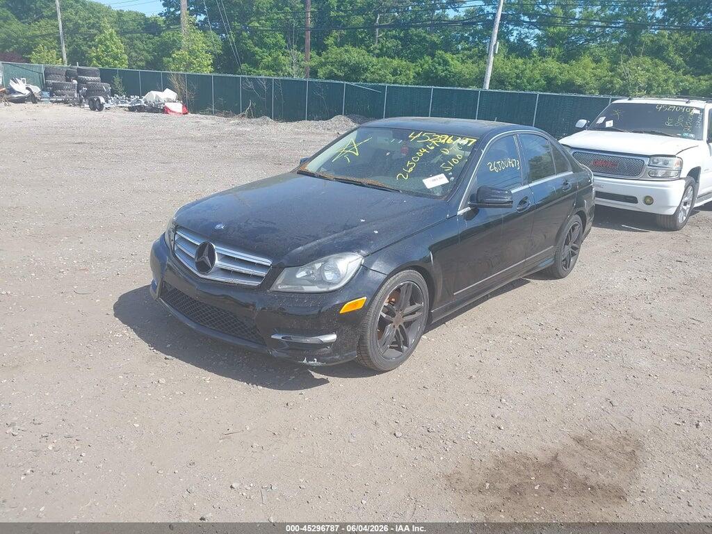 WDDGF8ABXDR241518 2013 MERCEDES-BENZ C 300 photo no. 2