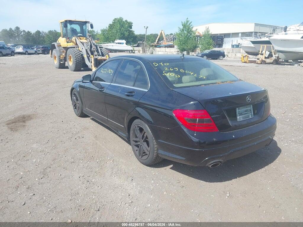 WDDGF8ABXDR241518 2013 MERCEDES-BENZ C 300 photo no. 3