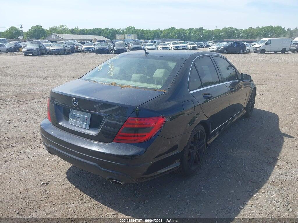 WDDGF8ABXDR241518 2013 MERCEDES-BENZ C 300 photo no. 4