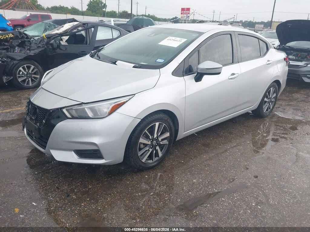 3N1CN8EV6ML845349 2021 NISSAN VERSA photo no. 2