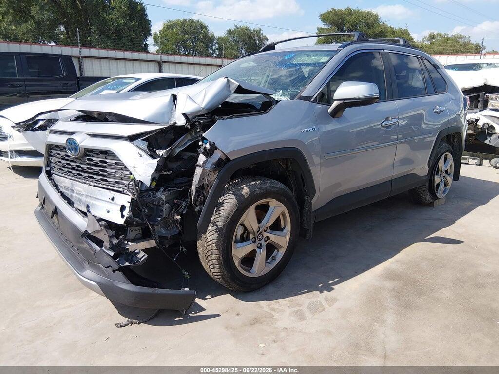 JTMDWRFV7KD031166 2019 TOYOTA RAV4 HYBRID photo no. 2