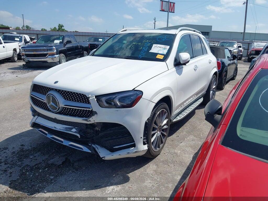 4JGFB4KB7MA577212 2021 MERCEDES-BENZ GLE 350 photo no. 2