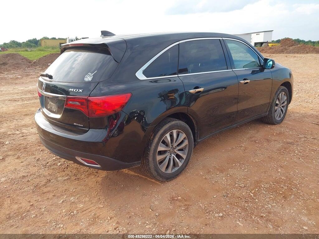 5FRYD4H43FB006776 2015 ACURA MDX photo no. 4
