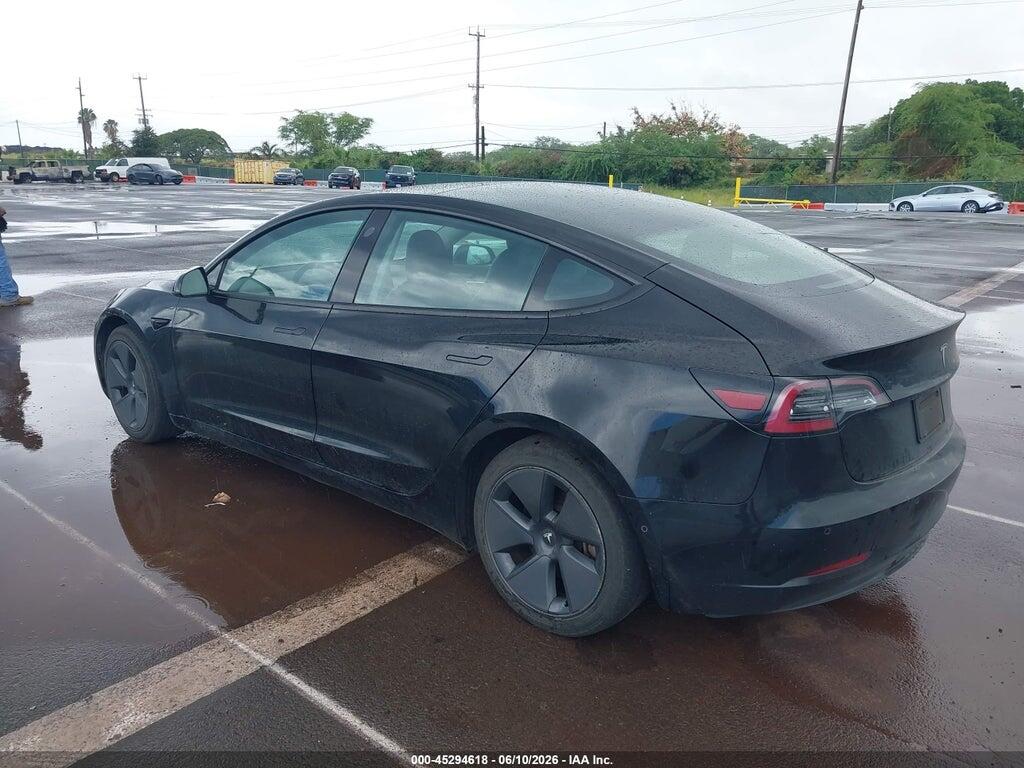 5YJ3E1EA1MF058048 2021 TESLA MODEL 3 photo no. 3