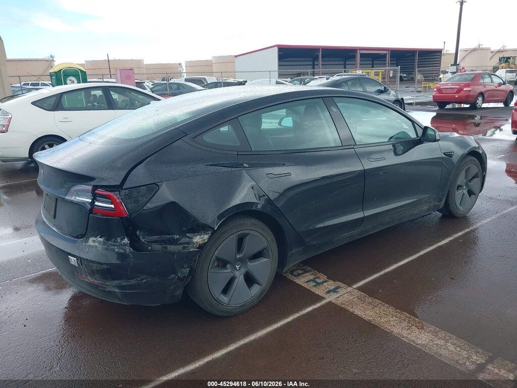 5YJ3E1EA1MF058048 2021 TESLA MODEL 3 photo no. 4
