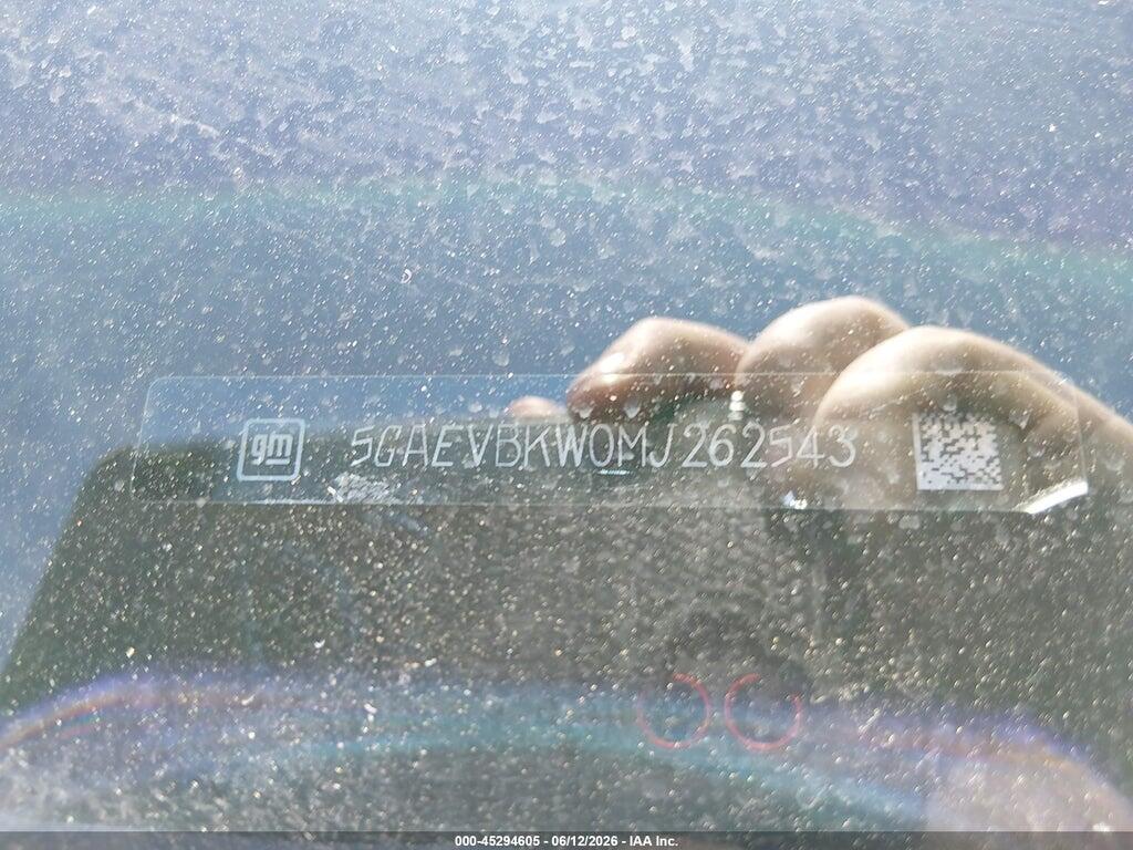 5GAEVBKW0MJ262543 2021 BUICK ENCLAVE photo no. 9