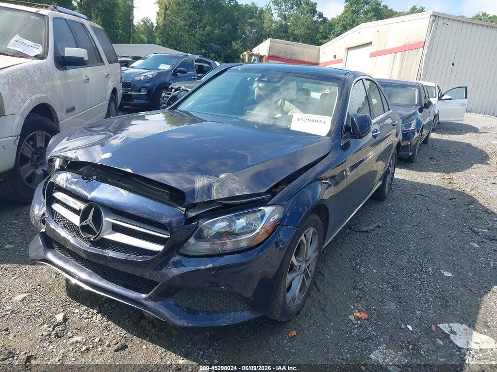 55SWF4KB7GU140281 2016 MERCEDES-BENZ C 300 photo no. 2