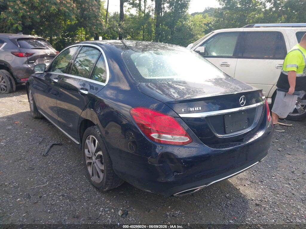 55SWF4KB7GU140281 2016 MERCEDES-BENZ C 300 photo no. 3