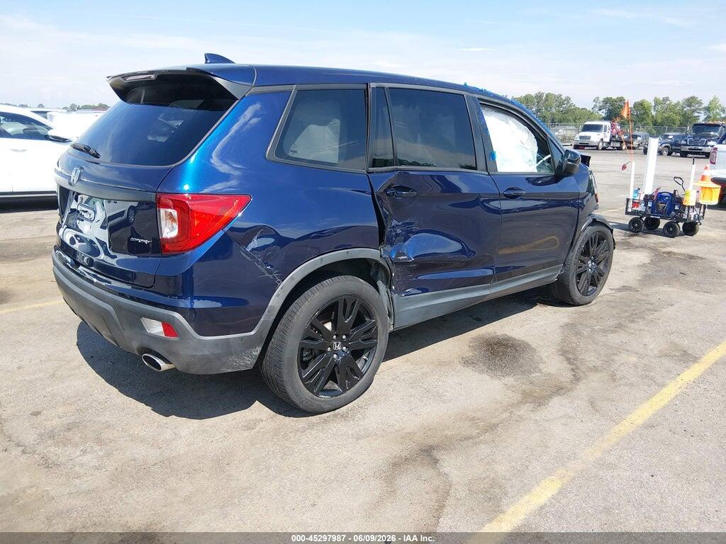 5FNYF7H20KB004098 2019 HONDA PASSPORT photo no. 4