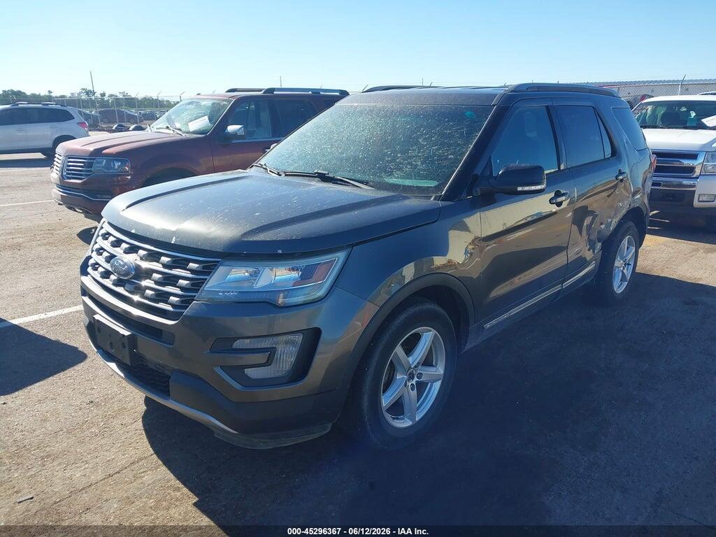 1FM5K8D81HGB41348 2017 FORD EXPLORER photo no. 2