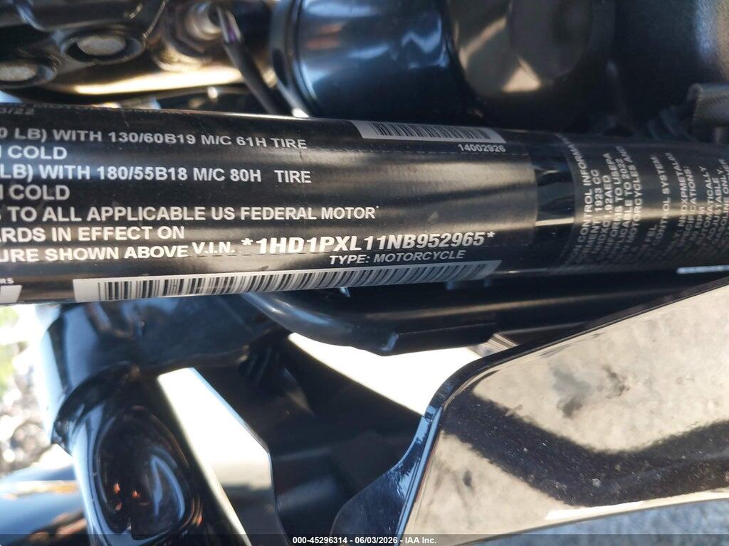 1HD1PXL11NB952965 2022 HARLEY-DAVIDSON FLHXSE photo no. 10