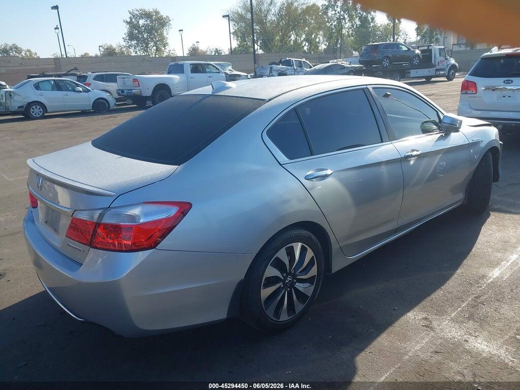 1HGCR6F54EA007853 2014 HONDA ACCORD HYBRID photo no. 4