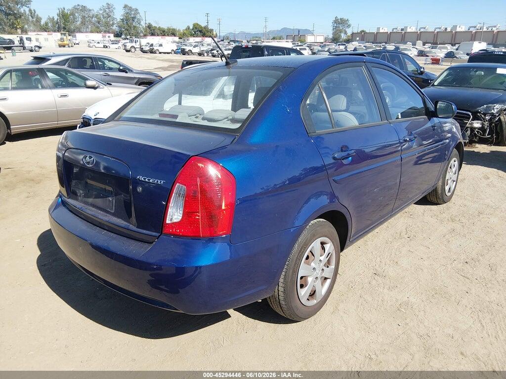 KMHCN4AC9BU606869 2011 HYUNDAI ACCENT photo no. 4
