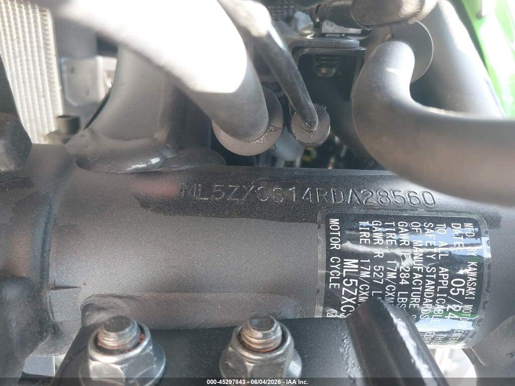 ML5ZXCS14RDA28560 2024 KAWASAKI ZX400 photo no. 10