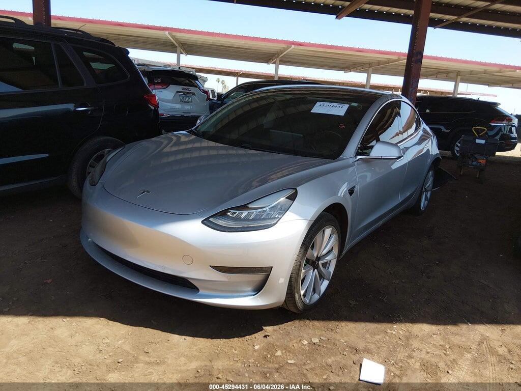 5YJ3E1EA5JF098466 2018 TESLA MODEL 3 photo no. 2