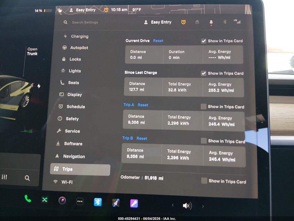 5YJ3E1EA5JF098466 2018 TESLA MODEL 3 photo no. 7
