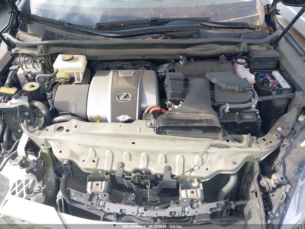 2T2HGMDAXNC083941 2022 LEXUS RX 450H photo no. 10