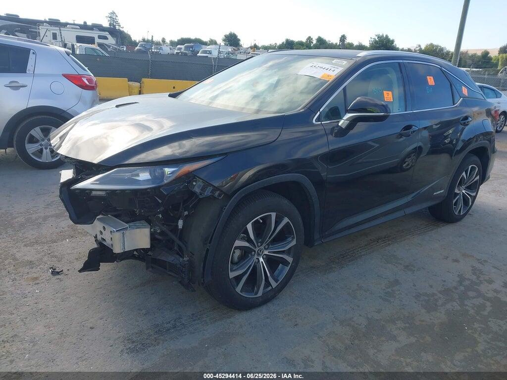 2T2HGMDAXNC083941 2022 LEXUS RX 450H photo no. 2