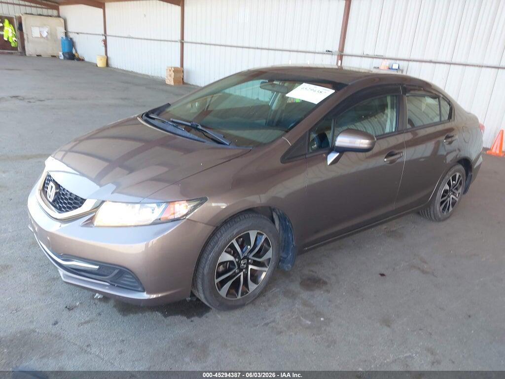 19XFB2F81FE049012 2015 HONDA CIVIC photo no. 2
