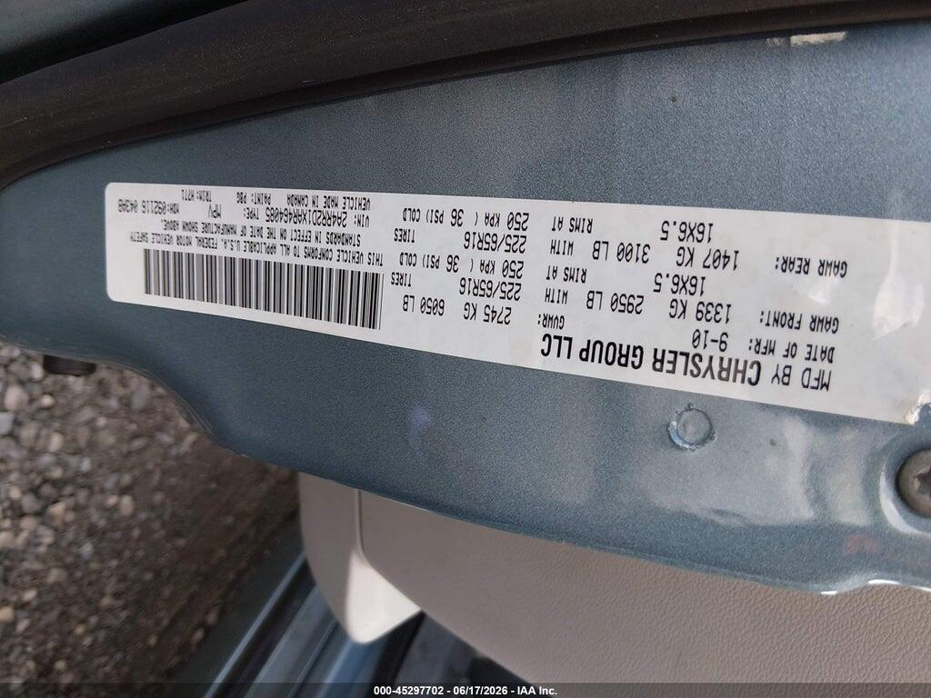 2A8HR64X68R718634 2008 CHRYSLER TOWN & COUNTRY photo no. 9